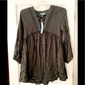 She and Sky dress tunic size L NWT